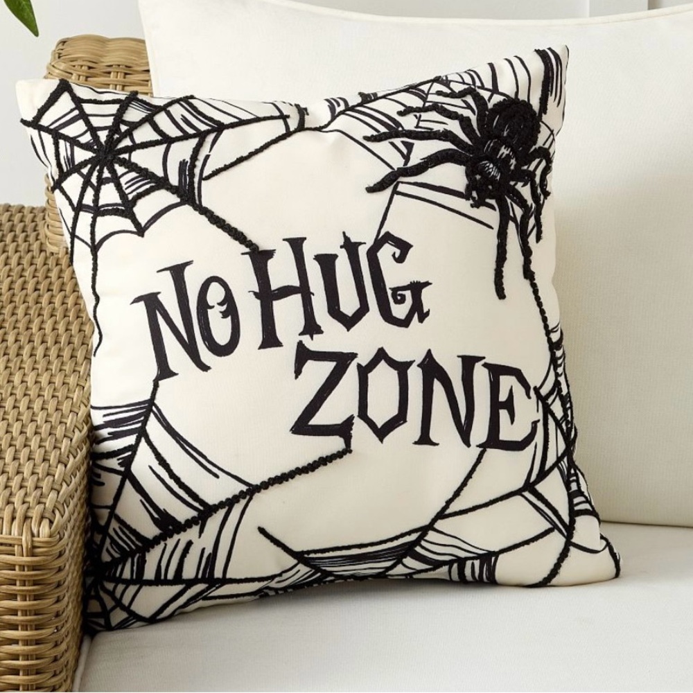 Pottery Barn x Wednesday Black and White Pillow